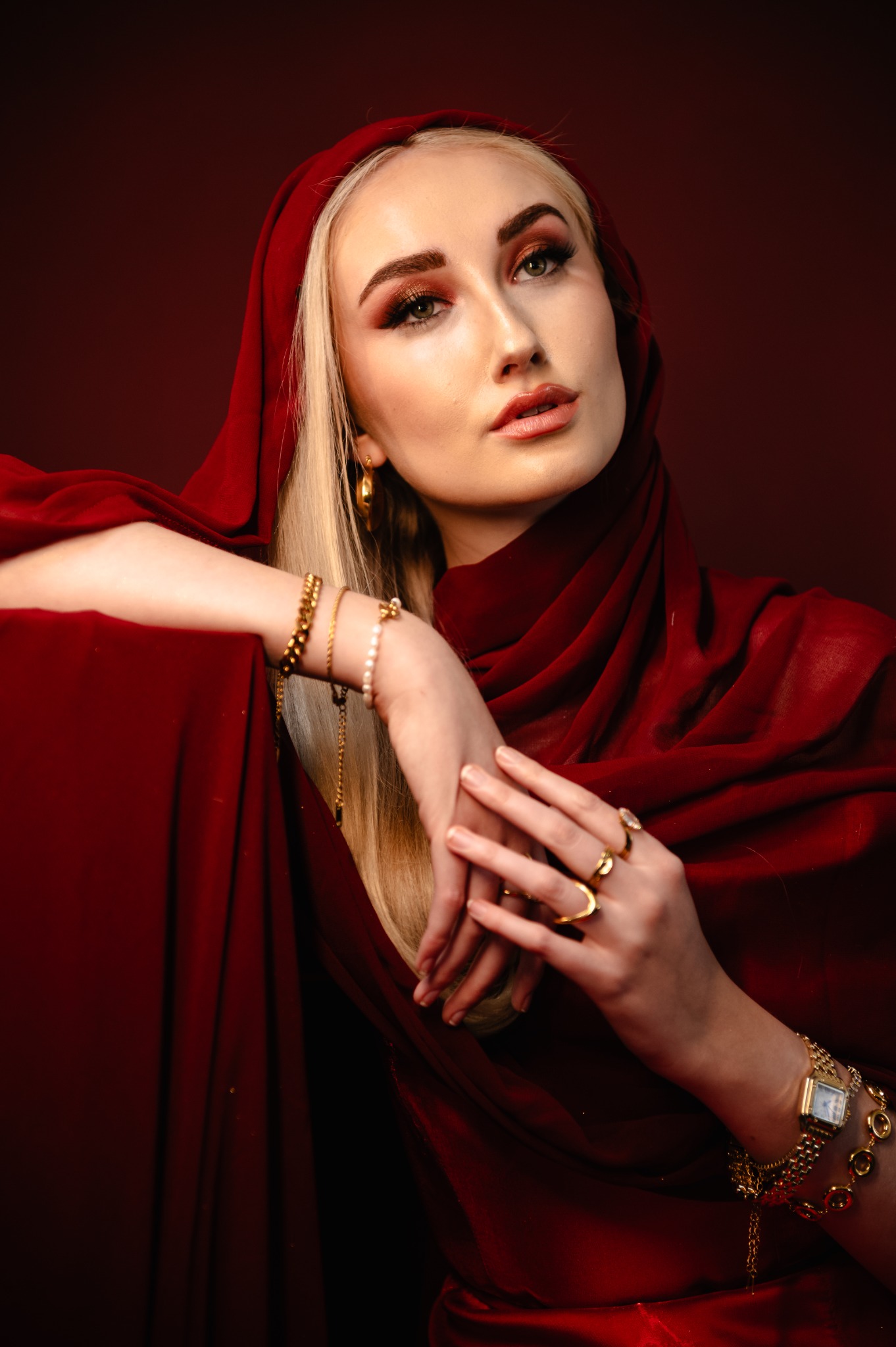 Editorial red, Fashion photography by Media Pros